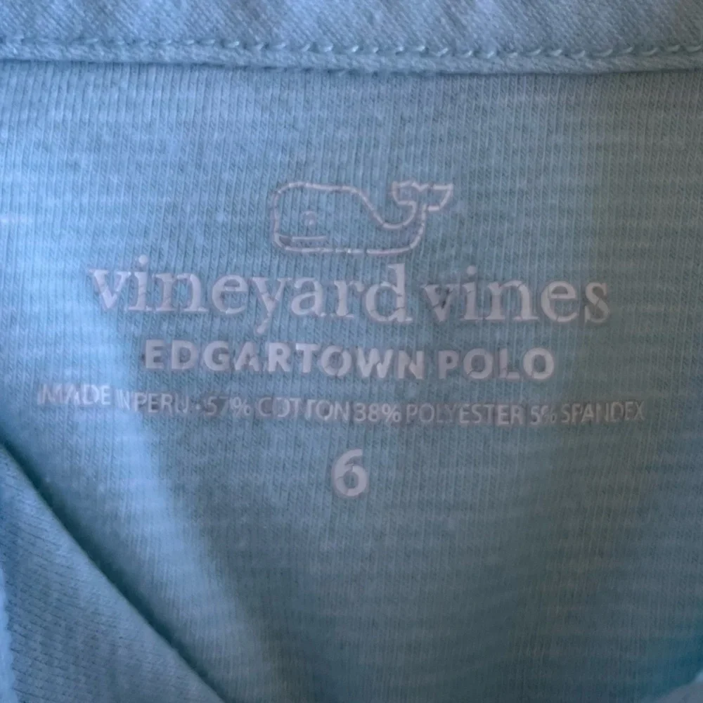 Vineyard Vines Light Blue Polo & Navy Gingham Swim Trunks